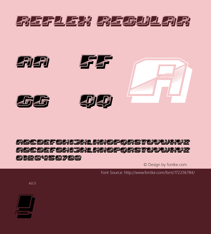 Reflex Regular Version 1.000图片样张