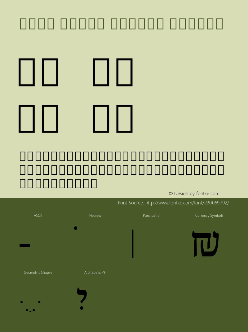 Noto Serif Hebrew Medium Version 2.002; ttfautohint (v1.8) -l 8 -r 50 -G 200 -x 14 -D hebr -f none -a qsq -X 