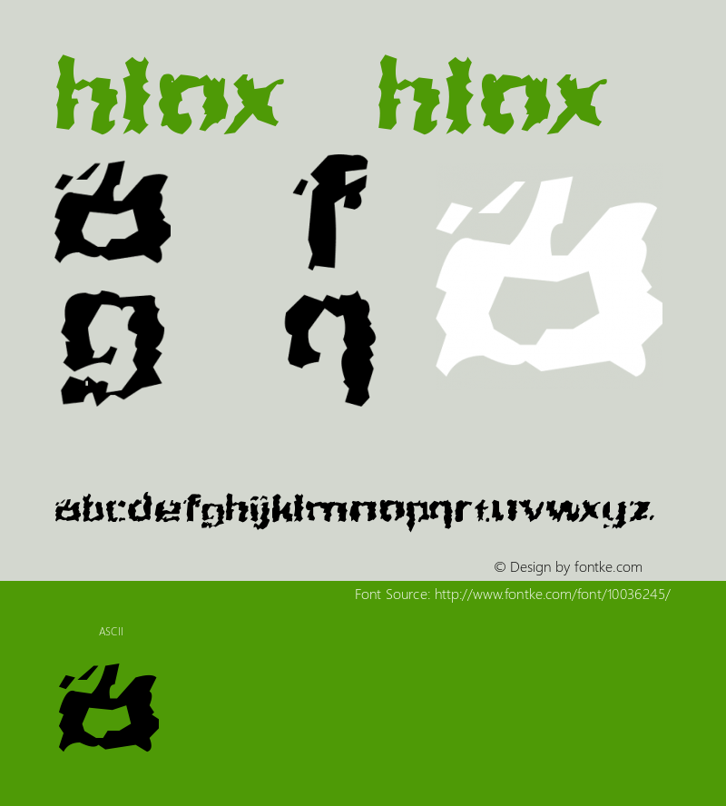 Phlox BC Phlox BC 1.00 First Release Font Sample
