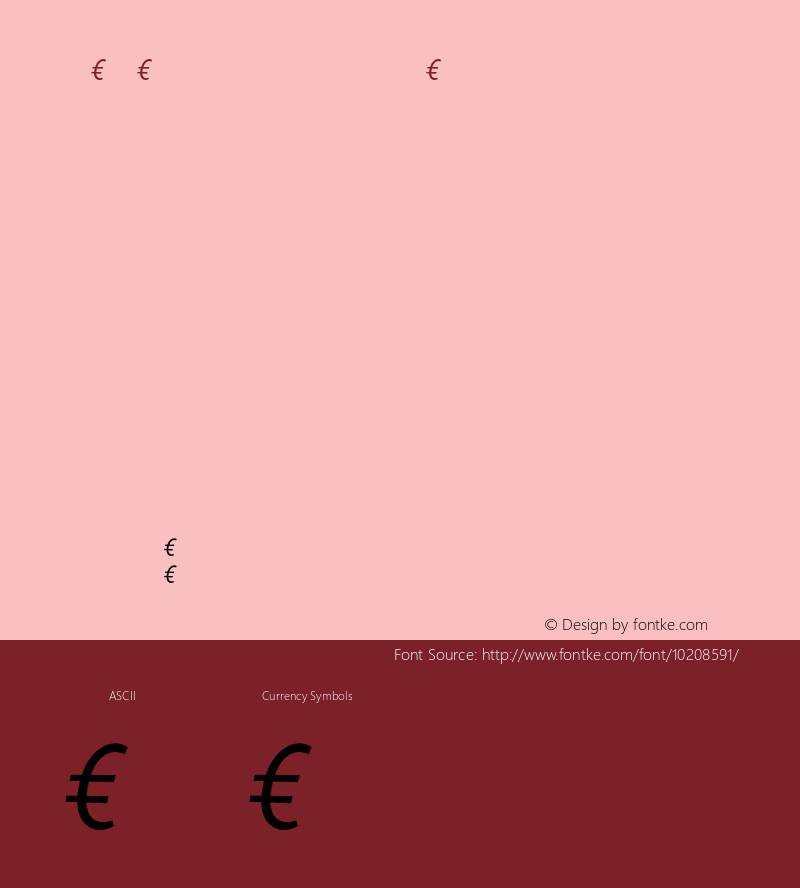 PedestriaMVB-Euro Italic 001.000 Font Sample