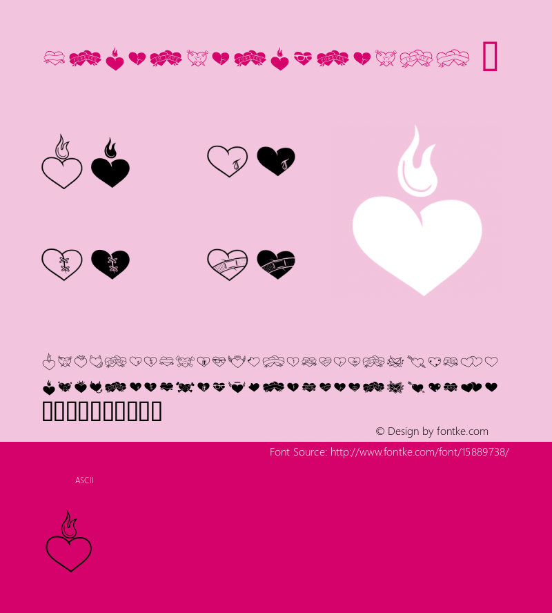 HeartBreakerBTN ☞ Version 1.00;com.myfonts.easy.btn.heart-breaker-btn.regular.wfkit2.version.2sNf Font Sample