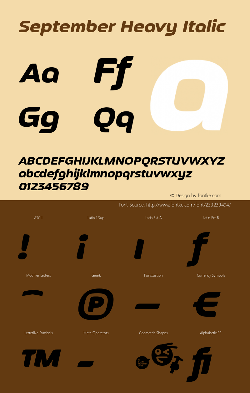 September-HeavyItalic 001.000图片样张