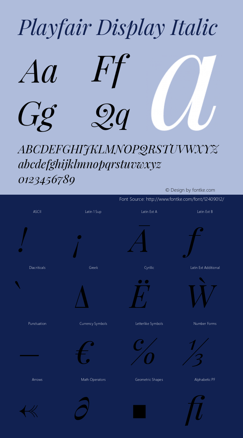 Playfair Display Italic Version 1.005; ttfautohint (v1.2) -l 10 -r 42 -G 200 -x 21 -D latn -f latn -w G -X 