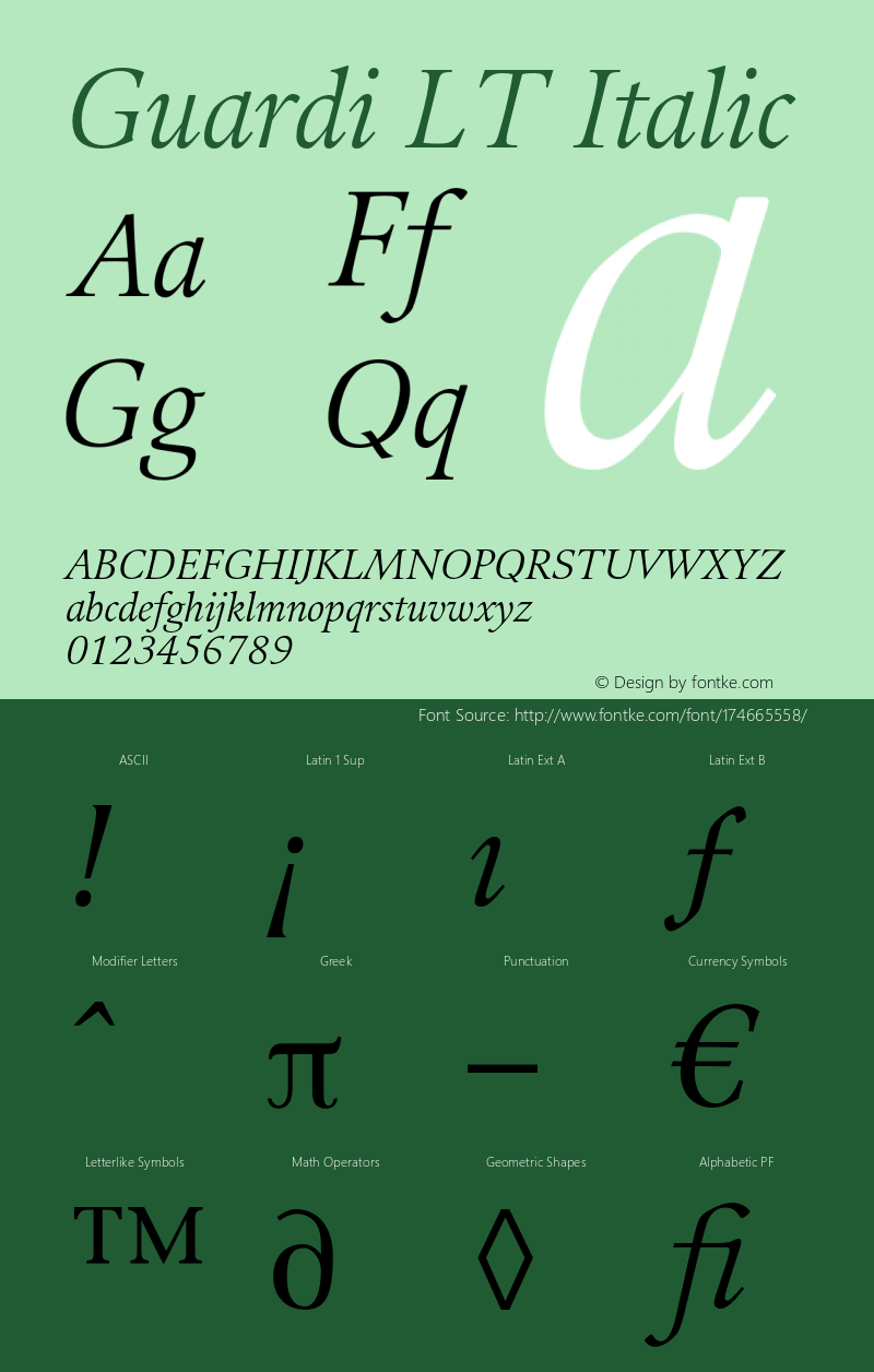 GuardiLT-Italic 006.000图片样张