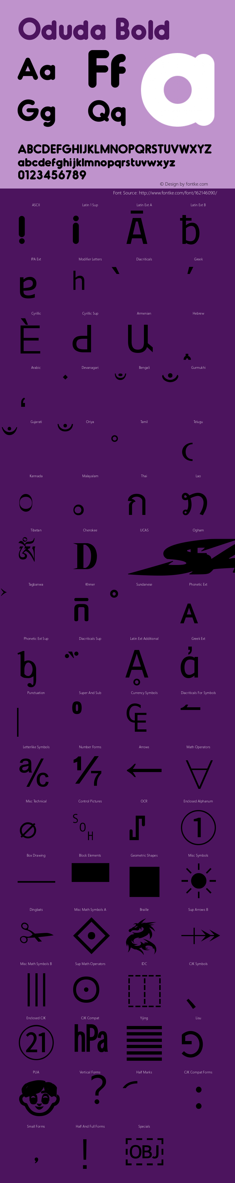 Oduda Bold Version 1.00;November 16, 2020;FontCreator 13.0.0.2683 64-bit Font Sample