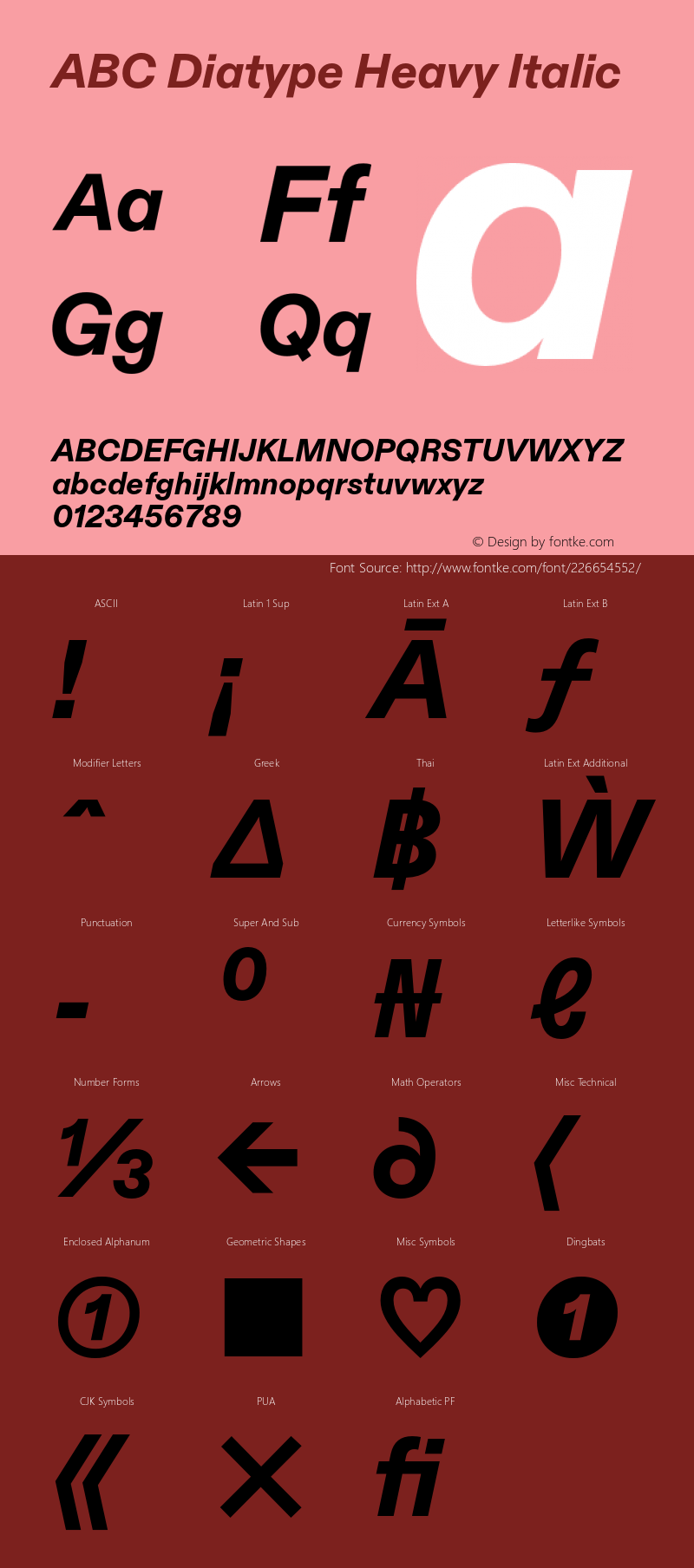 ABCDiatype-HeavyItalic Version 1.500图片样张