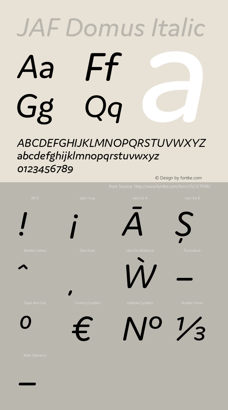 JAF Domus Italic Version 6890.900 (2024-02-19)图片样张