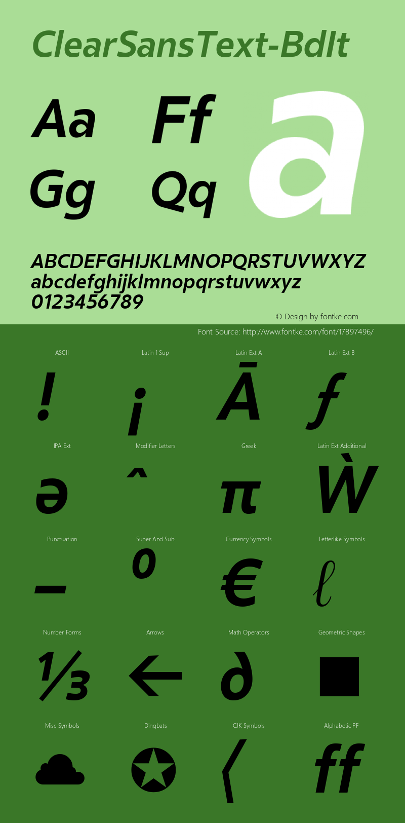 ClearSansText-BdIt ☞ Version 001.000;com.myfonts.positype.clear-sans.text-bold-italic.wfkit2.44K5 Font Sample