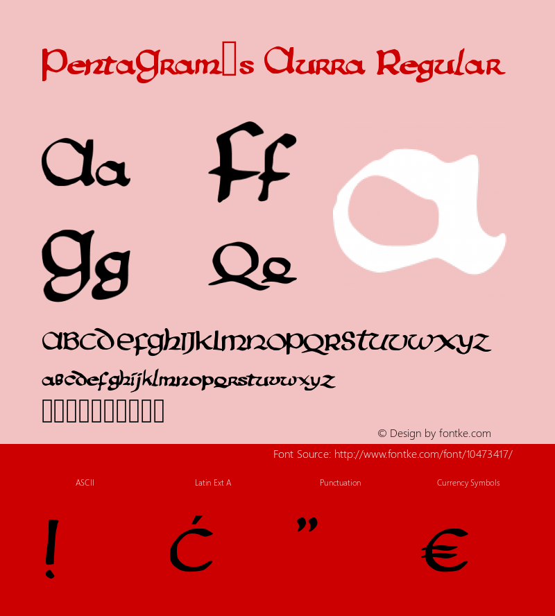 PentaGram’s Aurra Regular Version 3.31 Font Sample