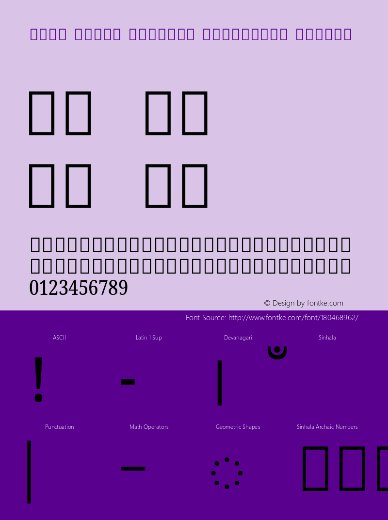 Noto Serif Sinhala Condensed Medium Version 2.002; ttfautohint (v1.8.4) -l 8 -r 50 -G 200 -x 14 -D sinh -f none -a qsq -X 
