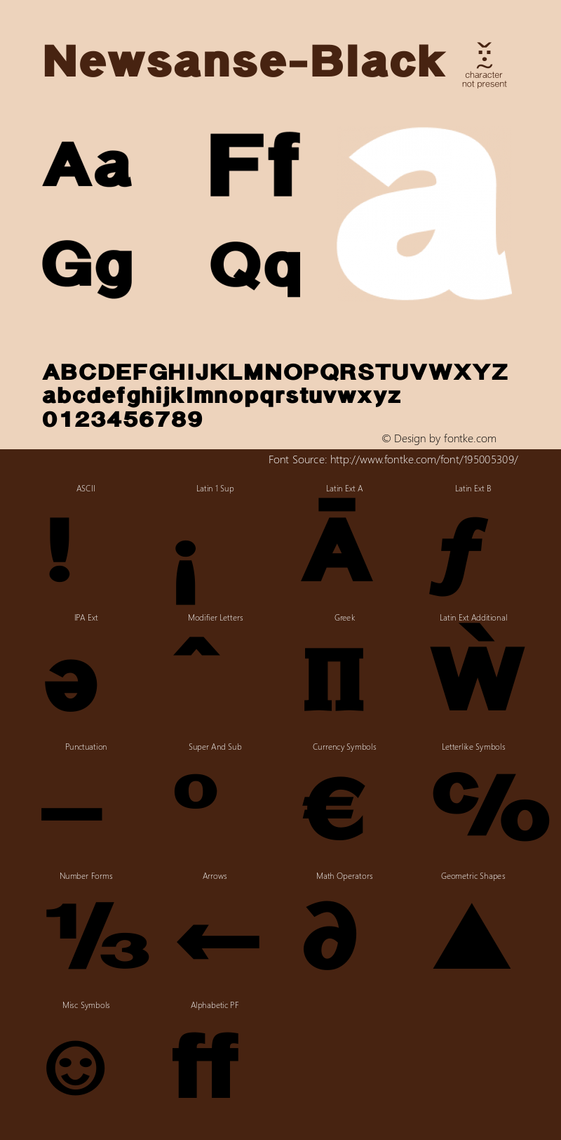 ☞Newsanse-Black Version 1.106 2007;com.myfonts.aah-yes.newsanse.black.wfkit2.346j图片样张