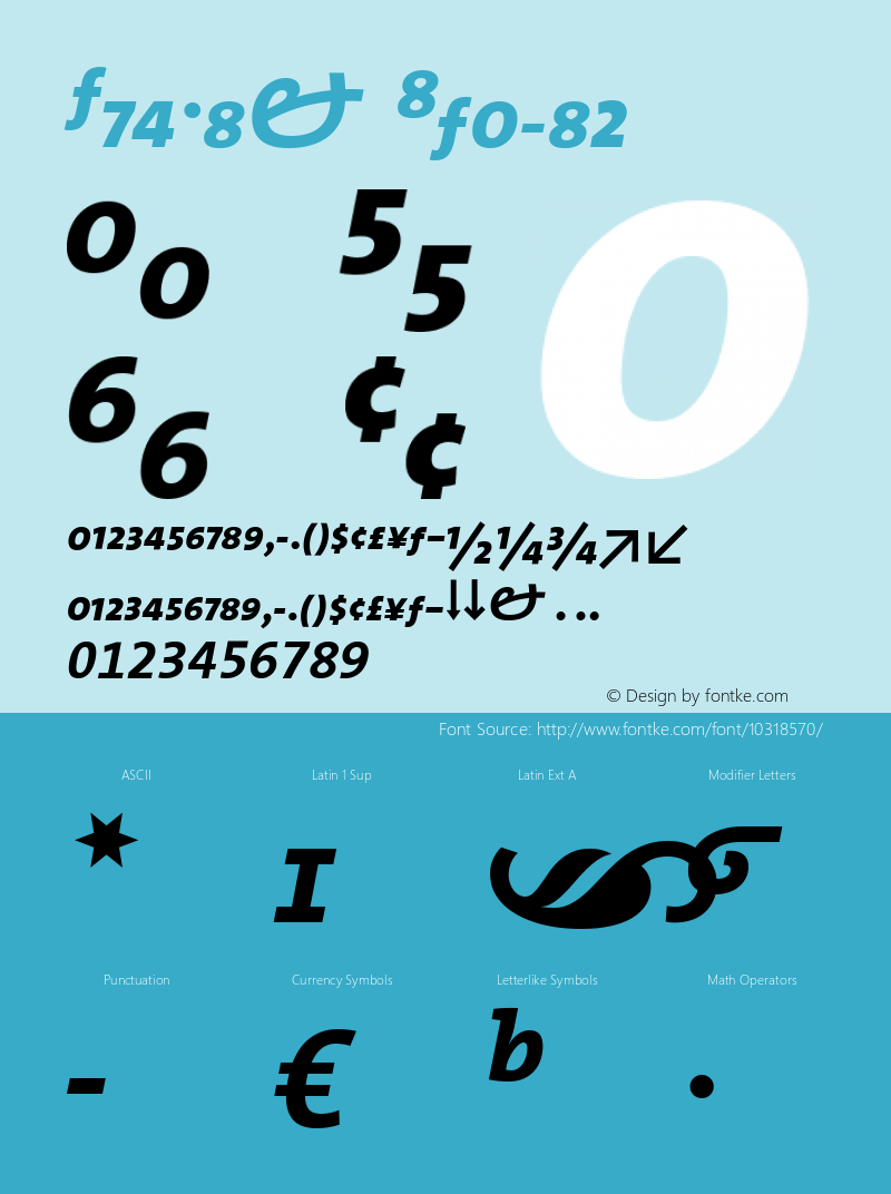 TheMix Italic Version 1.0 Font Sample