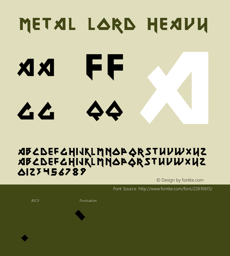 Metal Lord 1.0 Mon Jun 17 13:12:52 1996 Font Sample