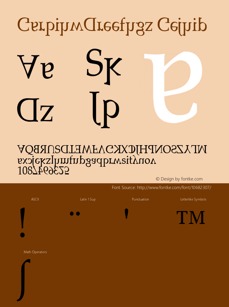 MarquisGreeking Medium 3.000 Font Sample