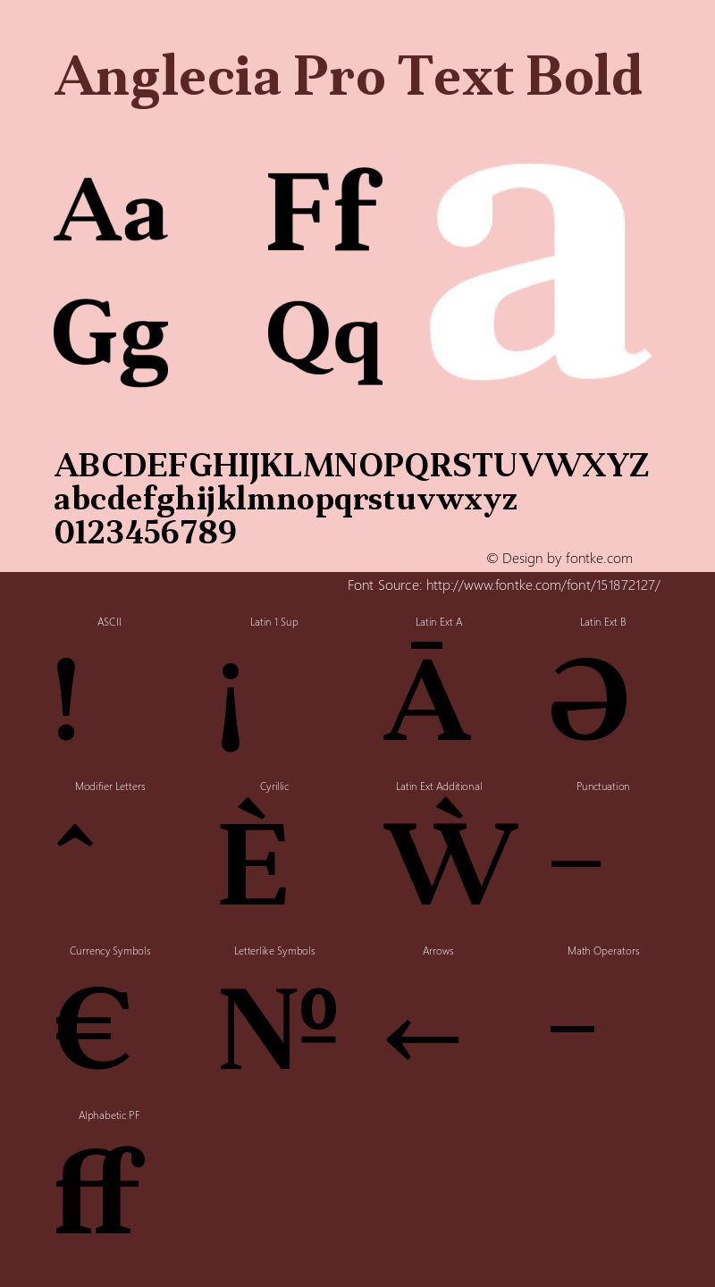 AngleciaProText-Bold Version 001.000;com.myfonts.konstantynov.anglecia-pro.text-bold.wfkit2.47MC Font Sample