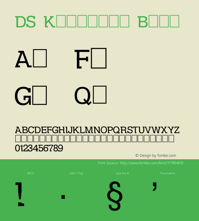 DS Kolovrat Book Version 1.1 - cyrillic fonts Font Sample
