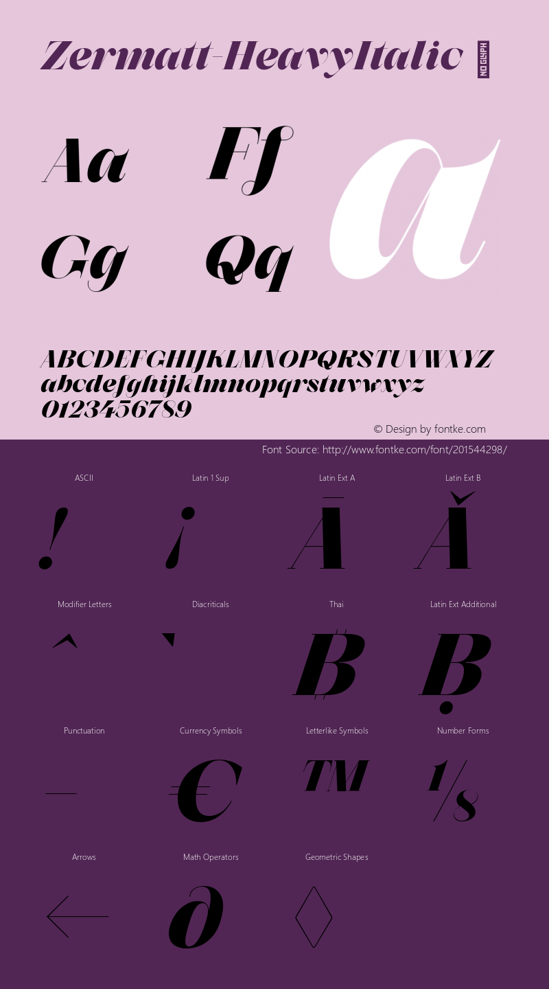 ☞Zermatt Heavy Italic Version 1.000;hotconv 1.0.109;makeotfexe 2.5.65596;com.myfonts.easy.muhittin-gunes.zermatt.heavy-italic.wfkit2.version.5CuU图片样张