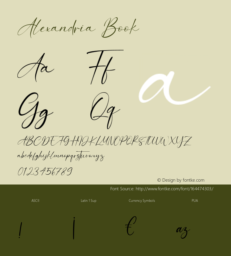 Alexandria Version 1.00;February 24, 2021;FontCreator 12.0.0.2563 64-bit Font Sample