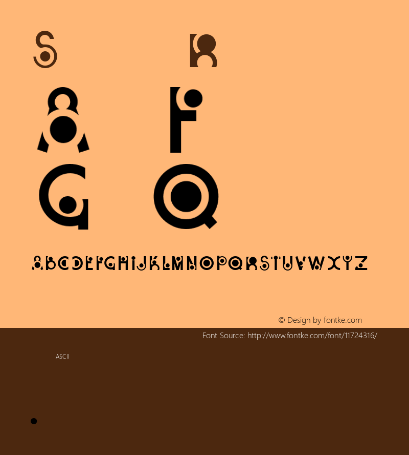 Snail Regular Version 1.0 Font Sample