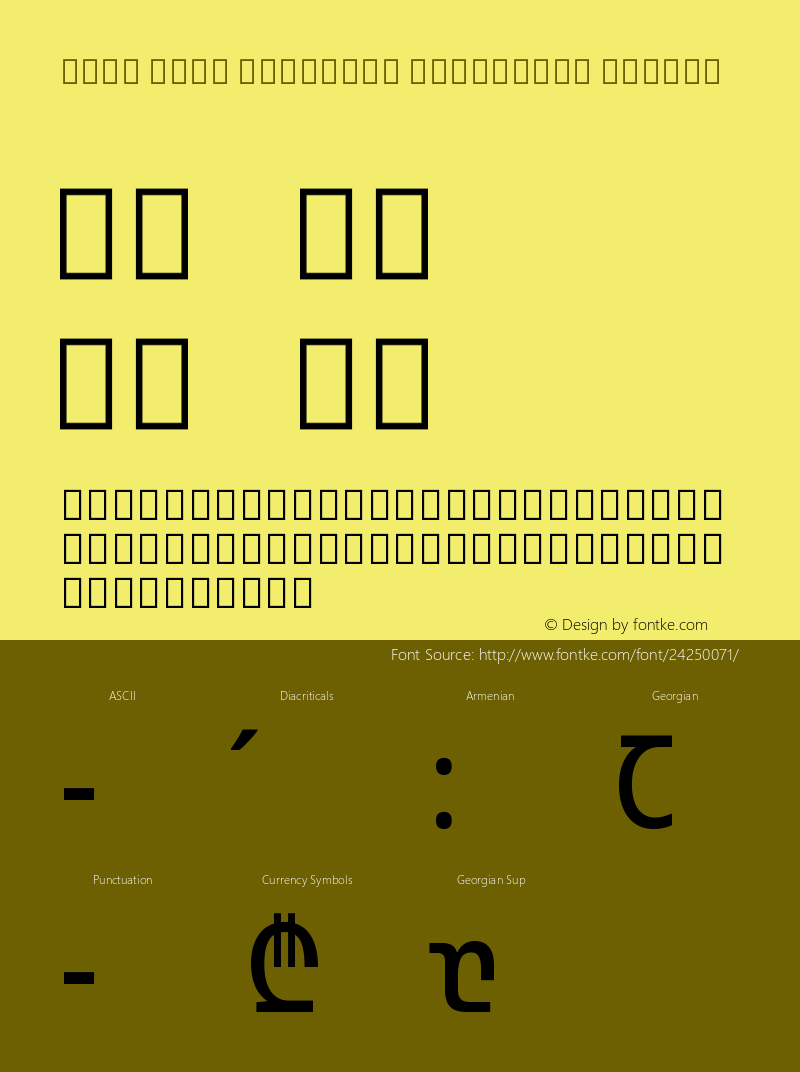 Noto Sans Georgian Condensed Medium Version 2.000;GOOG;noto-source:20170915:90ef993387c0 Font Sample