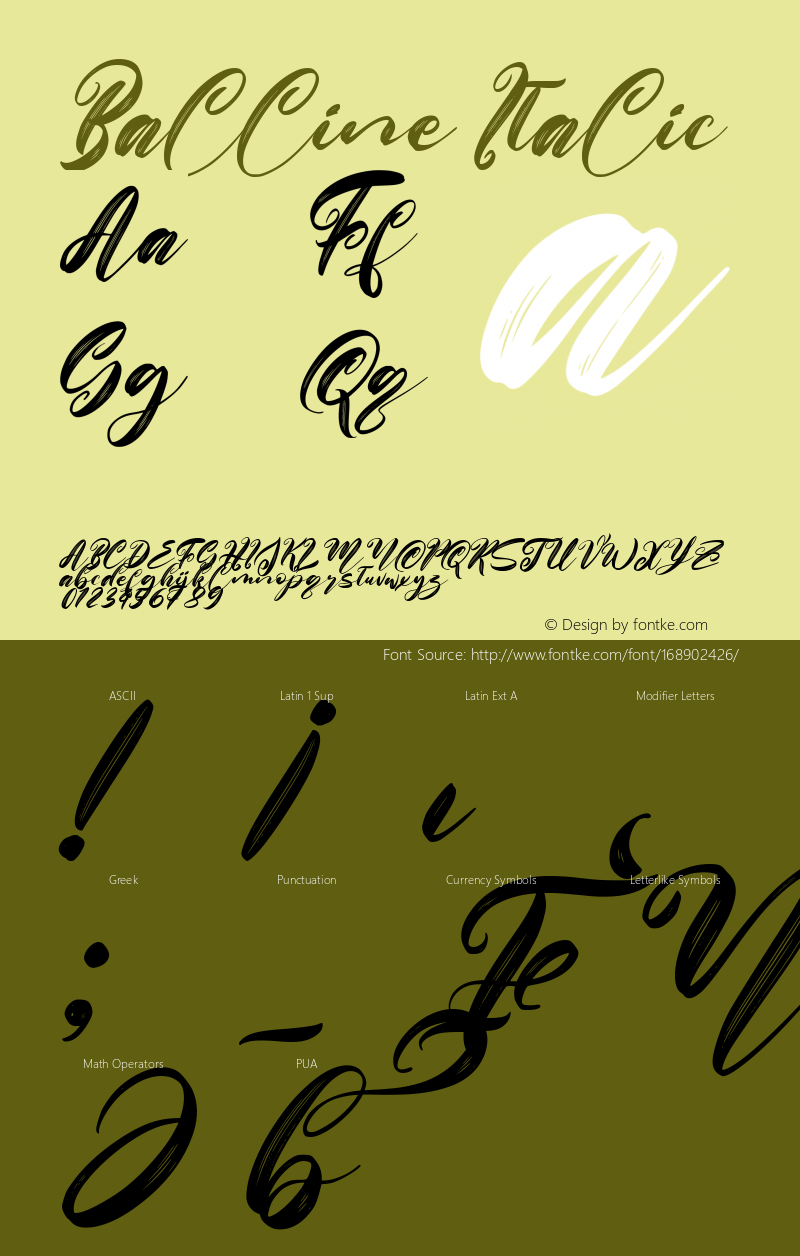 Balline Italic Version 1.00;March 20, 2021;FontCreator 11.5.0.2430 64-bit图片样张