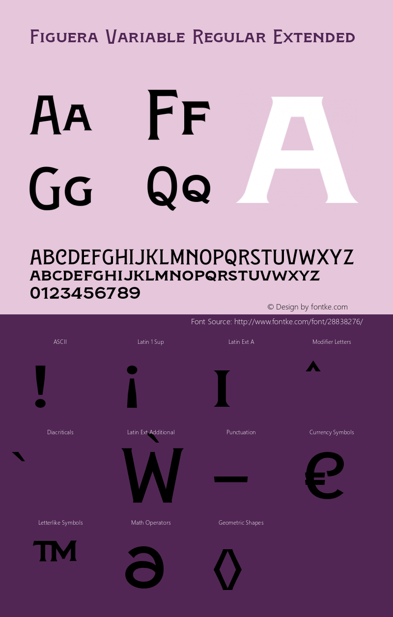 Figuera Variable Regular Extended Version 1.000;PS 001.000;hotconv 1.0.88;makeotf.lib2.5.64775 Font Sample