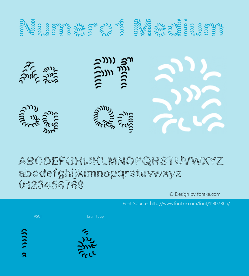 Numero1 Medium Version 001.000 Font Sample