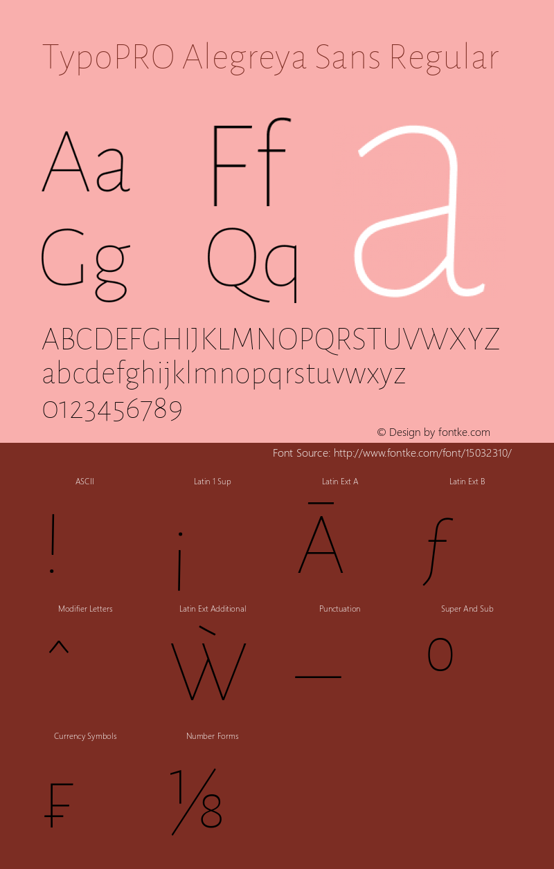 TypoPRO Alegreya Sans Regular Version 1.000;PS 001.000;hotconv 1.0.70;makeotf.lib2.5.58329 DEVELOPMENT Font Sample