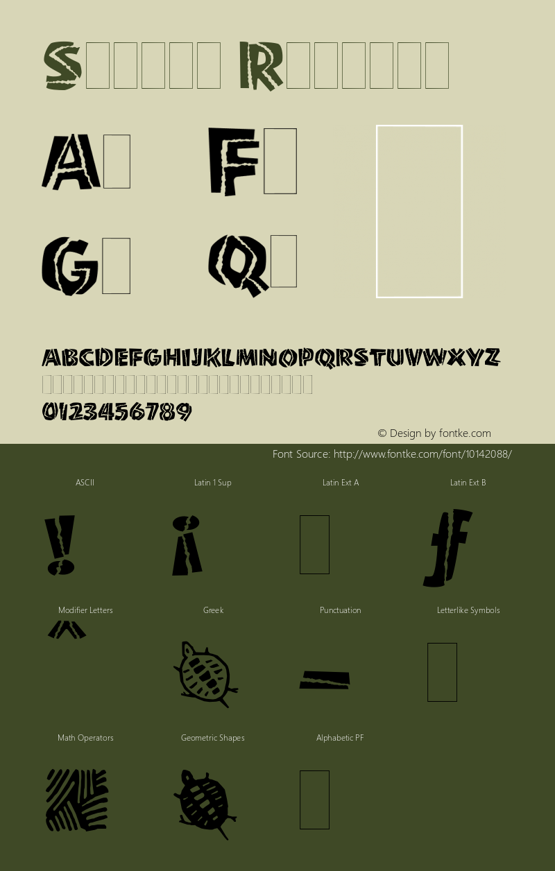 Shaman Regular 1.0 Font Sample