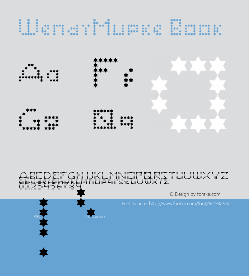 WendyMupke Book Version 1.0 Font Sample