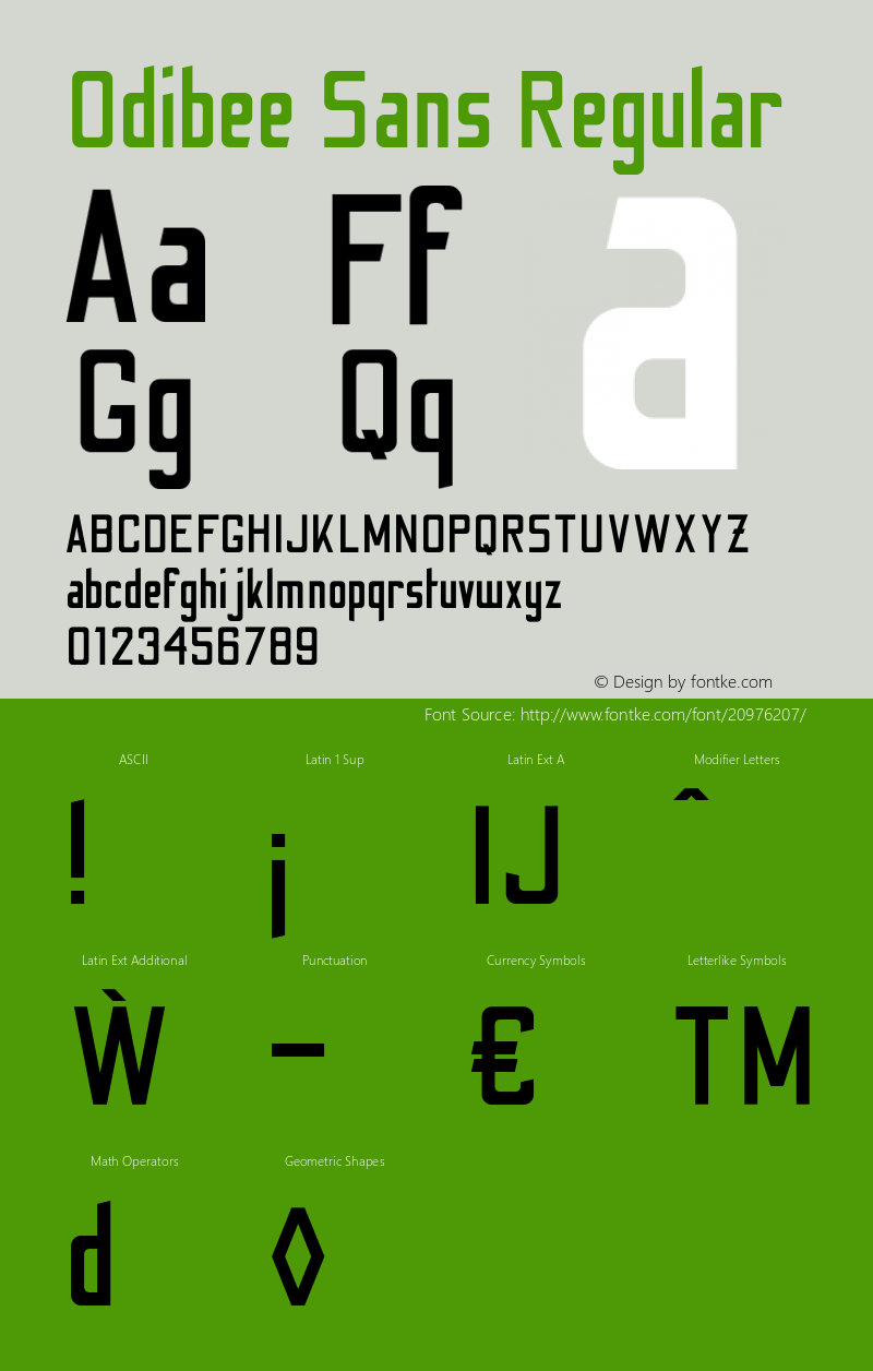 Odibee Sans Regular Version 1.000;PS 001.000;hotconv 1.0.88;makeotf.lib2.5.64775 Font Sample