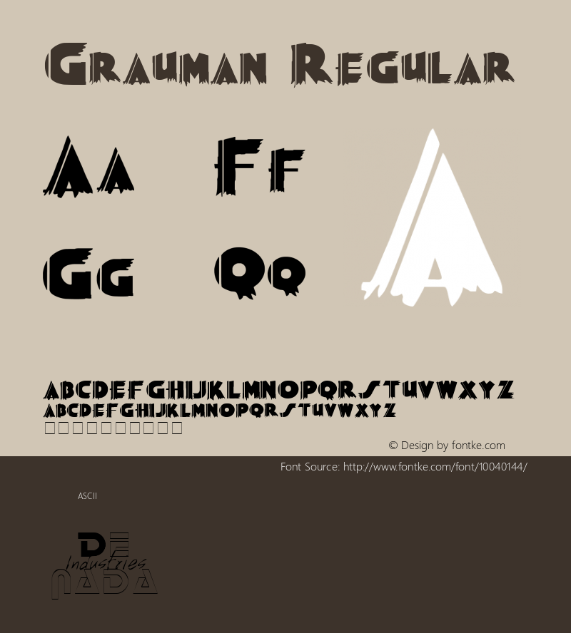 Grauman Regular 001.000 Font Sample