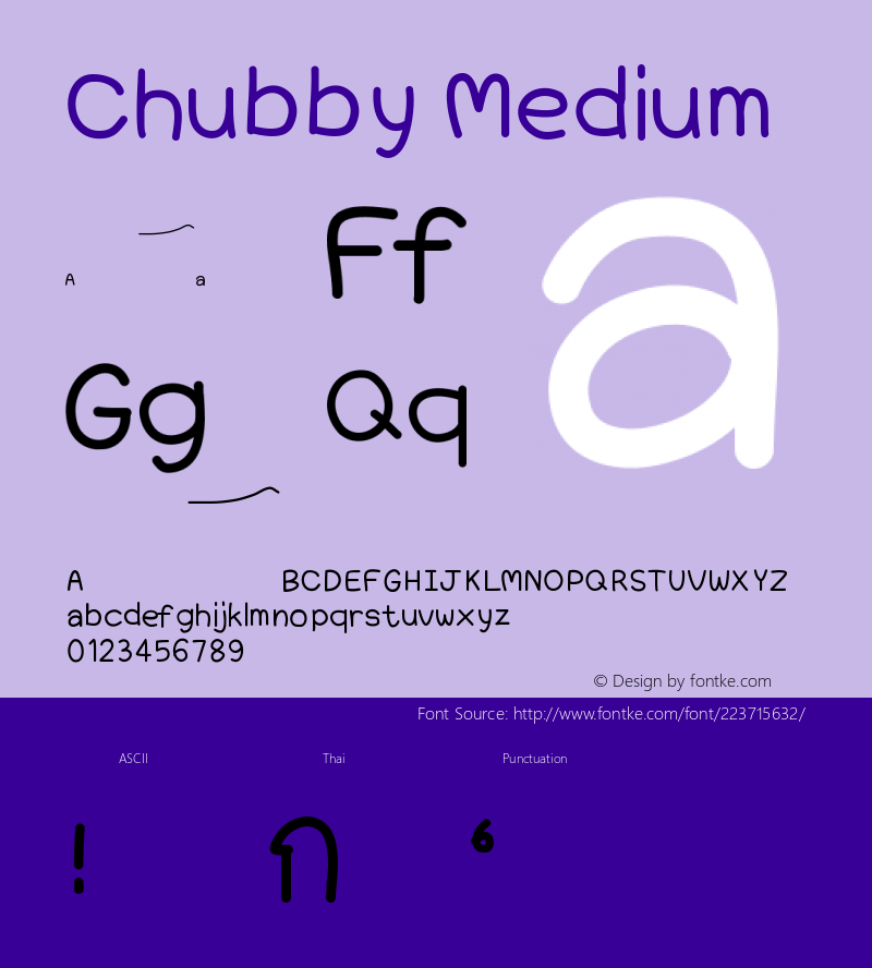 Chubby Version 001.000图片样张