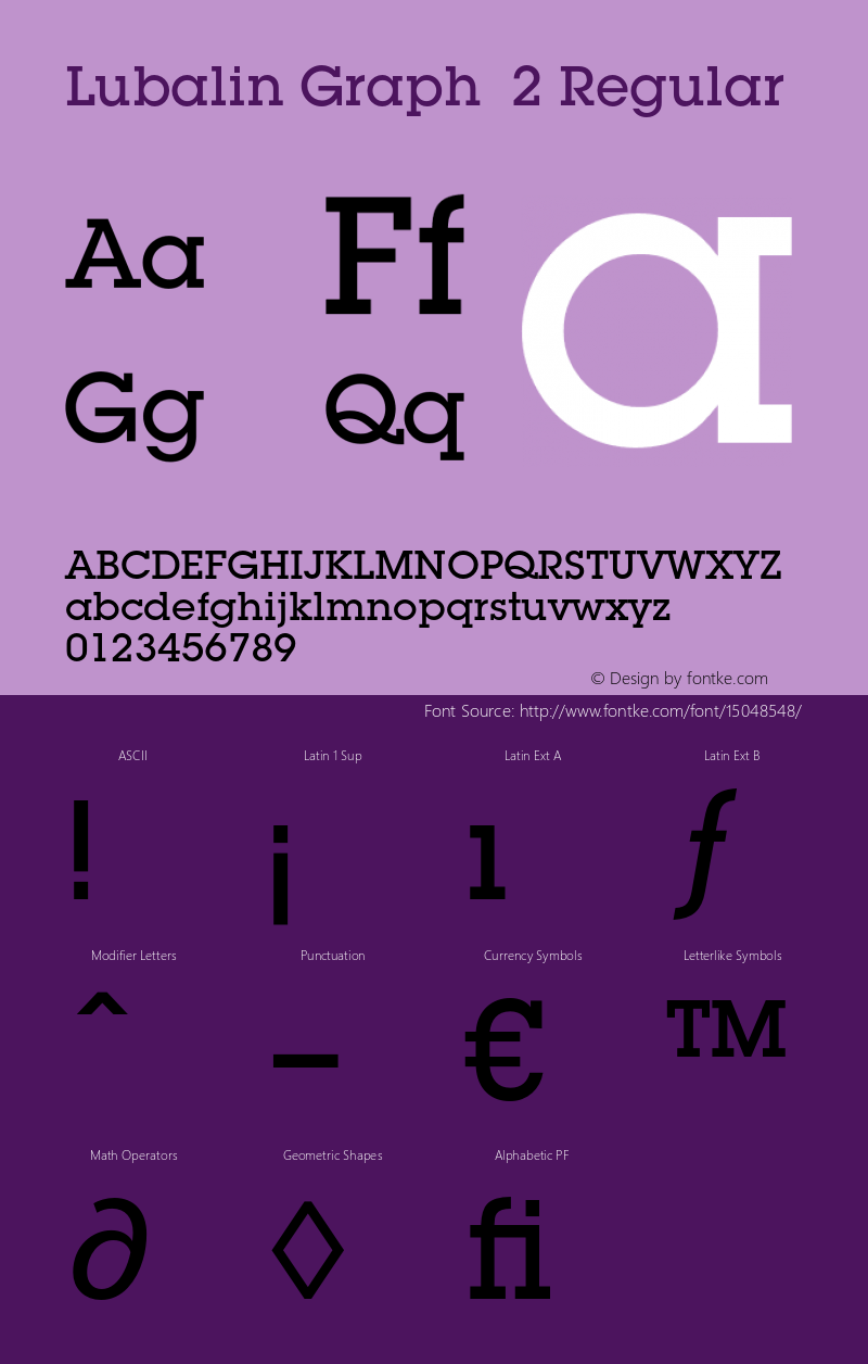 Lubalin Graph  2 Regular Version 1.00;com.myfonts.easy.itc.lubalin-graph.medium.wfkit2.version.3L9P Font Sample