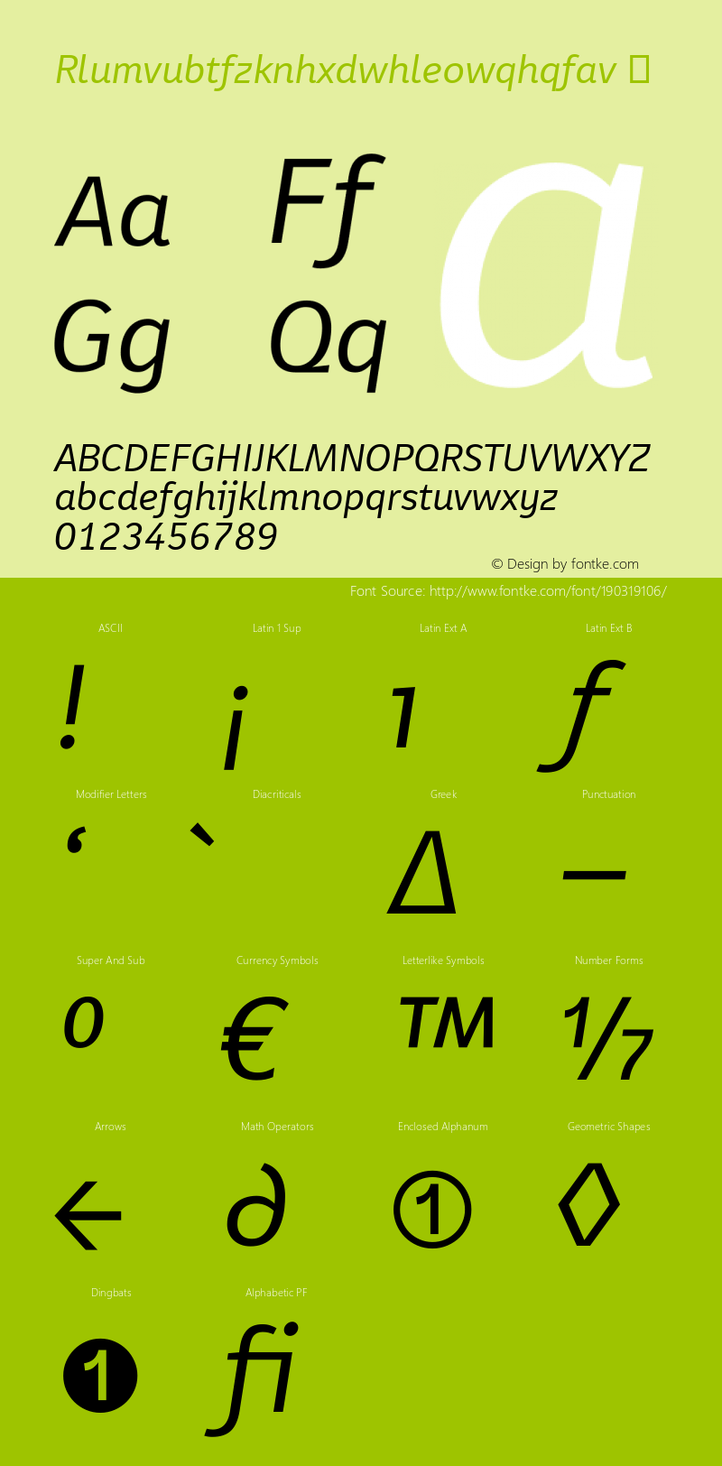 ☞Rlumvubtfzknhxdwhleowqhqfav Version 7.504; 2011; Build 1020;com.myfonts.easy.fontfont.ff-karbid.ot-regular-italic.wfkit2.version.4gmw图片样张