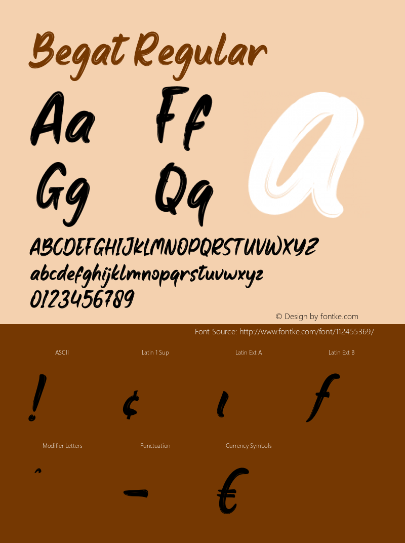 Begat Version 1.006;Fontself Maker 3.5.4 Font Sample