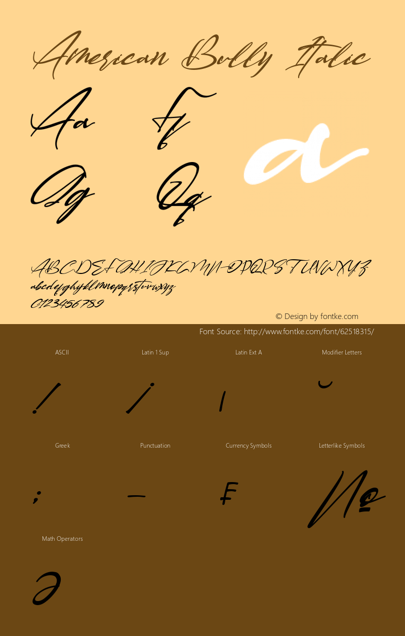 American Bully Italic Version 1.00;May 3, 2020;FontCreator 12.0.0.2567 64-bit Font Sample