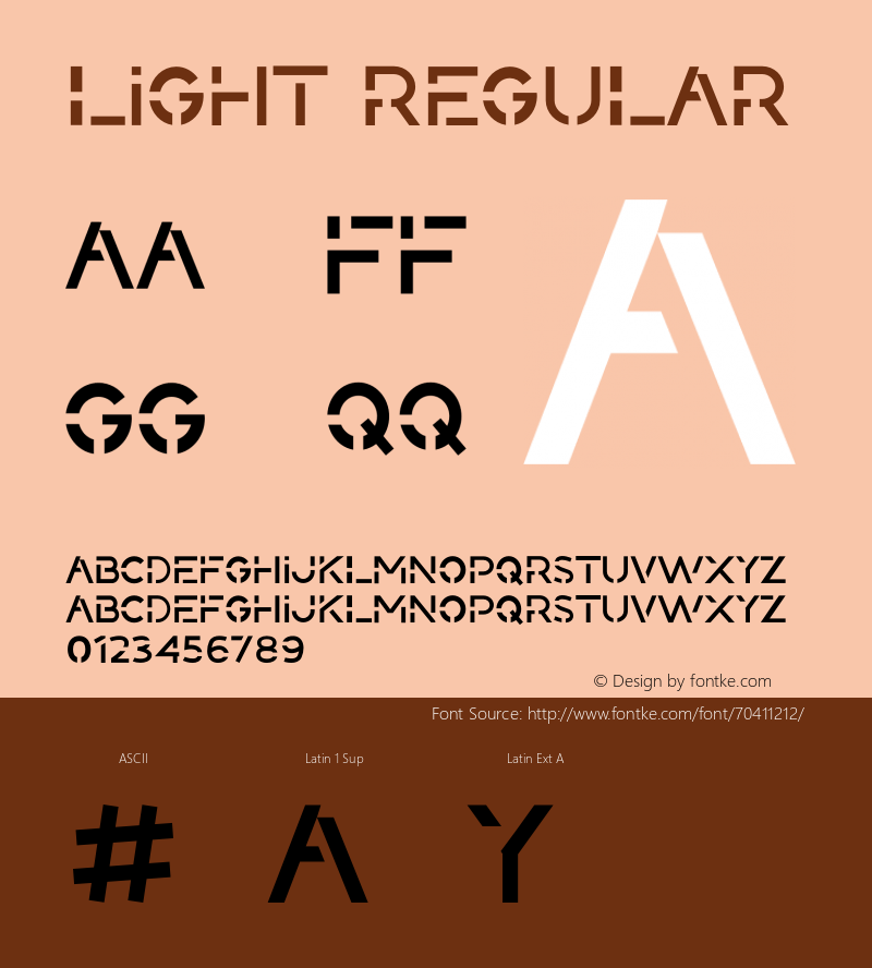 LIGHT Version 1.002;Fontself Maker 3.5.1 Font Sample