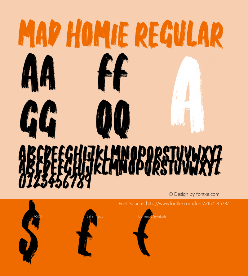 Mad Homie Version 1.00;February 22, 2022;FontCreator 12.0.0.2555 64-bit图片样张