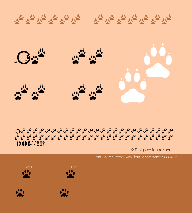 Tracks Version 2.1 Font Sample