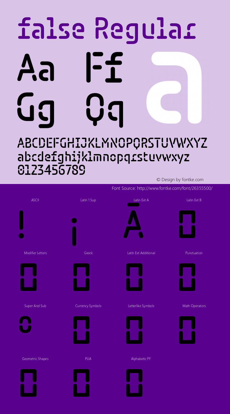 Kola Version 1.0 Font Sample