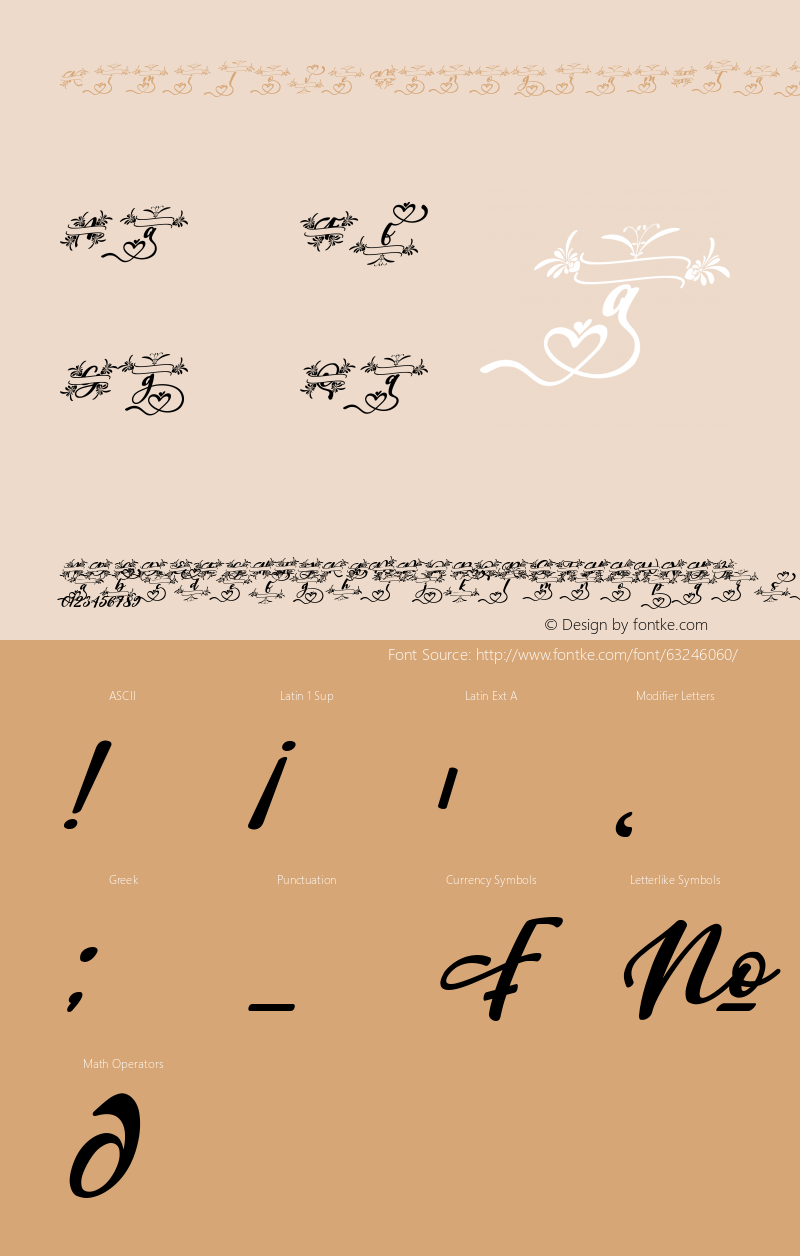 Kimilove Monogram Italic Version 1.00;May 15, 2020;FontCreator 11.5.0.2430 64-bit Font Sample