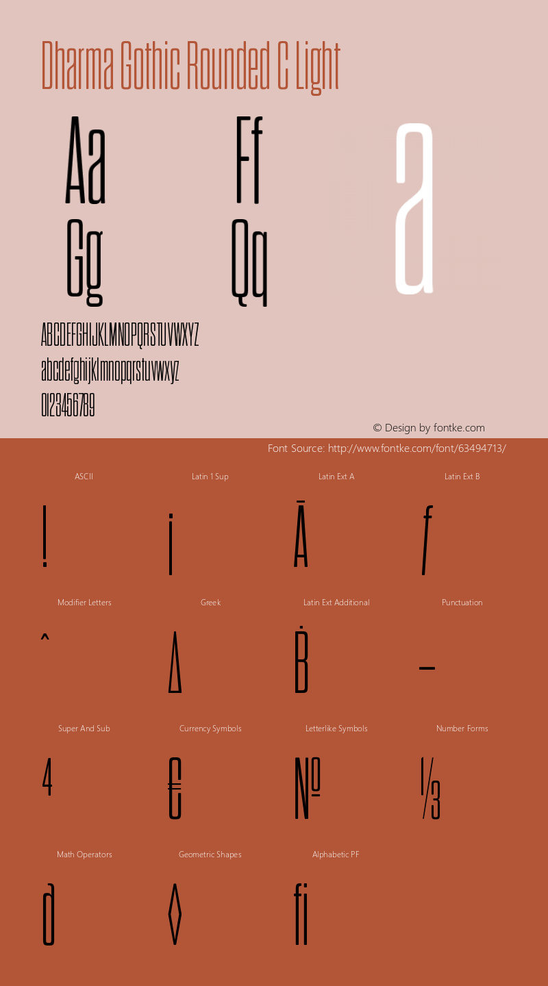 DharmaGothicRndC-Light Version 1.000;PS 001.000;hotconv 1.0.88;makeotf.lib2.5.64775 Font Sample