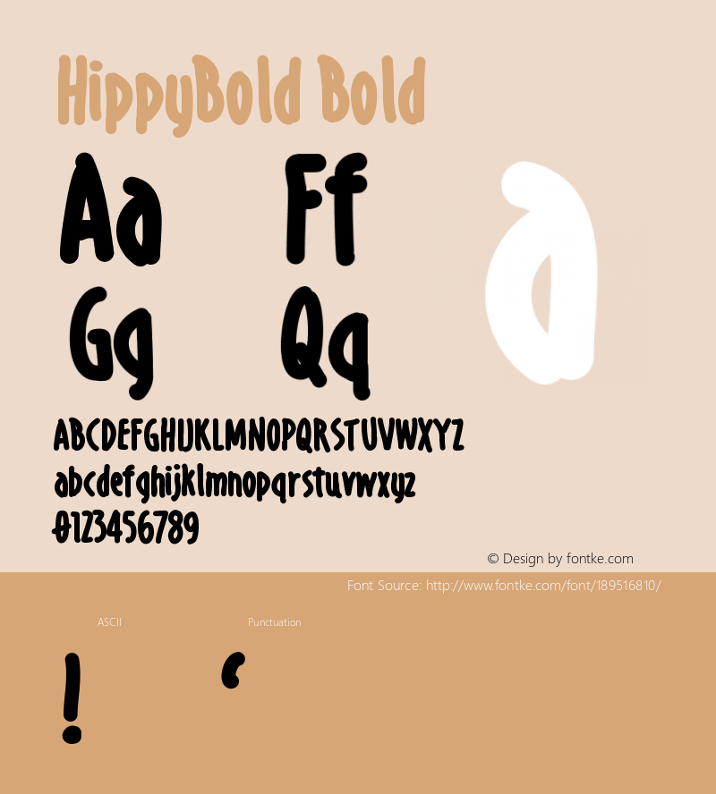 HippyBold Version 001.000图片样张