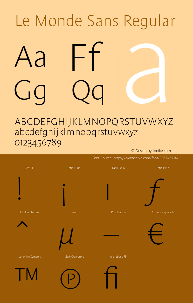 Le Monde Sans ExtraLight OsF 001.000图片样张