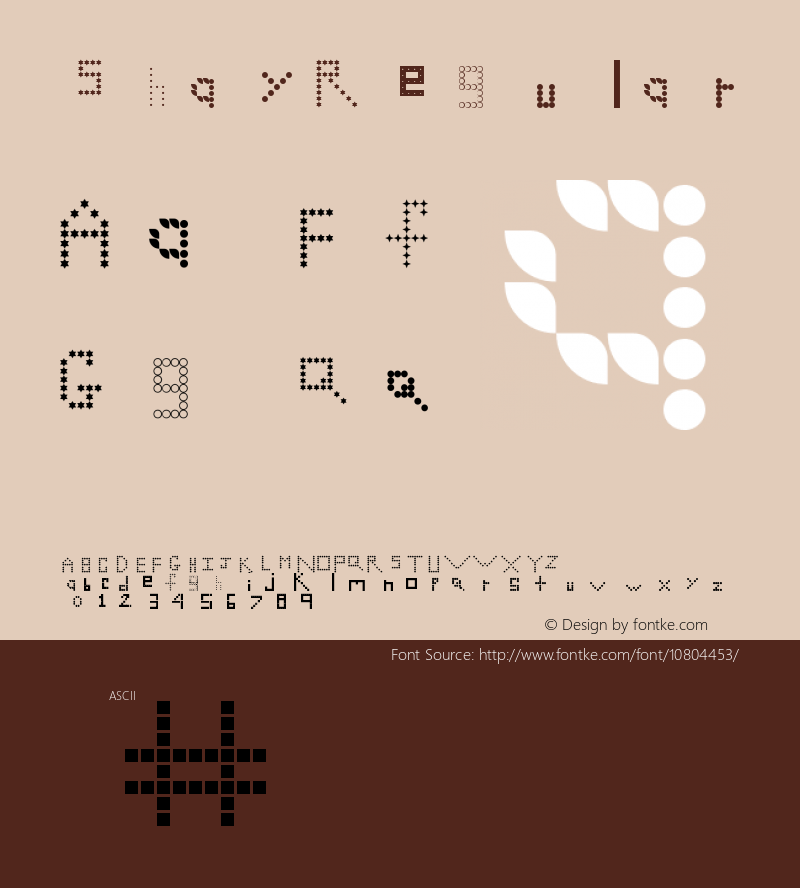 Shay Regular Version 1.0 Font Sample