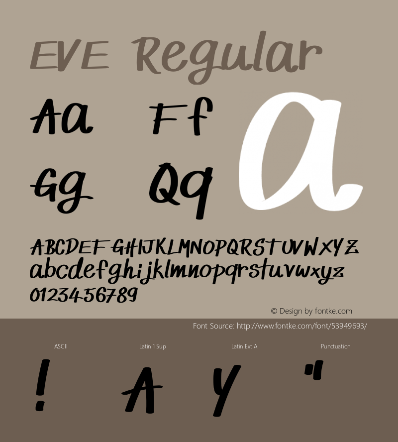EVE Version 1.002;Fontself Maker 3.4.0 Font Sample