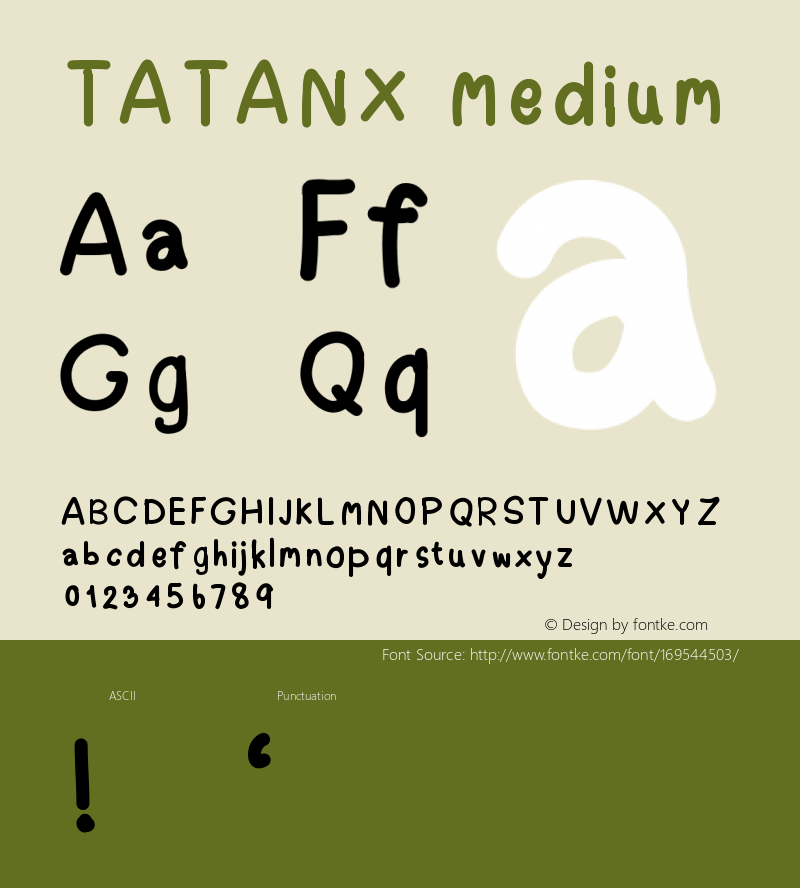 TATANX Version 001.000图片样张