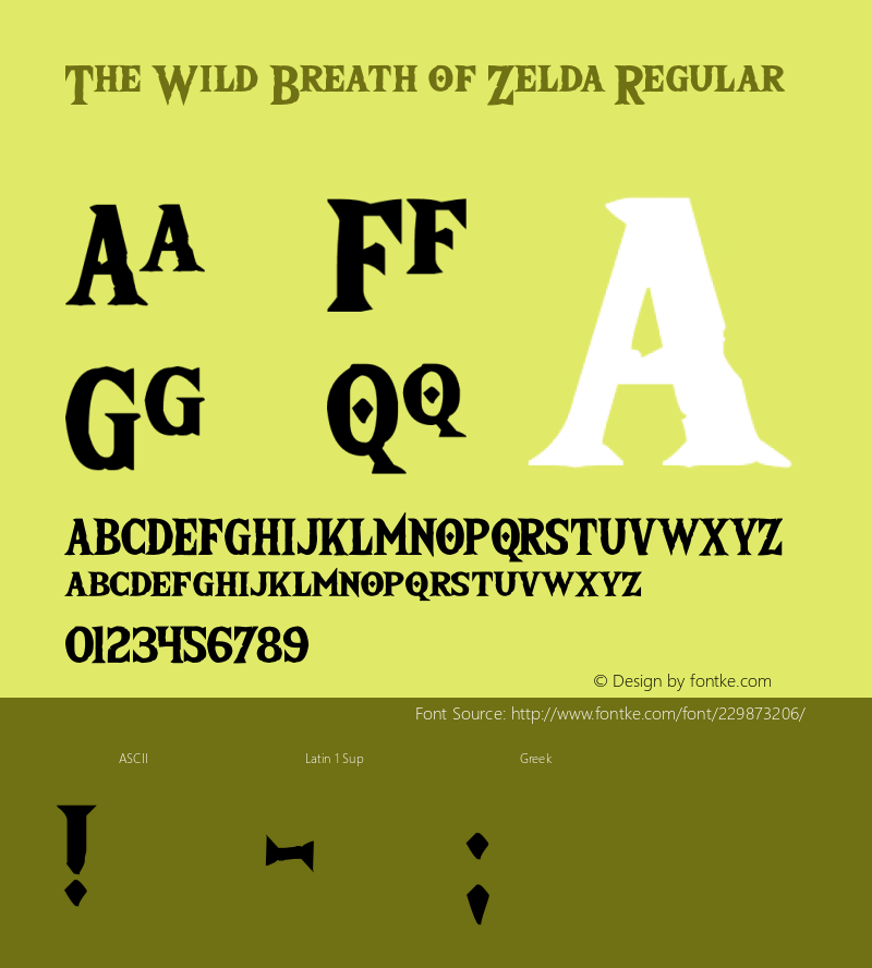 The Wild Breath of Zelda Version 1.00 March 8, 2017, initial release图片样张