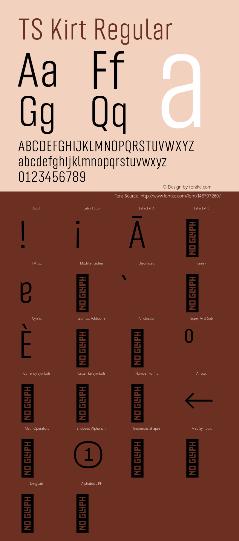 TS Kirt Version 1.110;hotconv 1.0.10 Font Sample